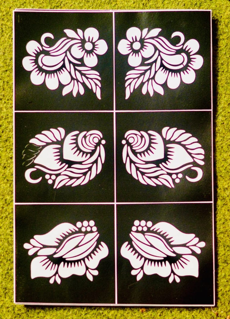 Tikki Stencils Set 4