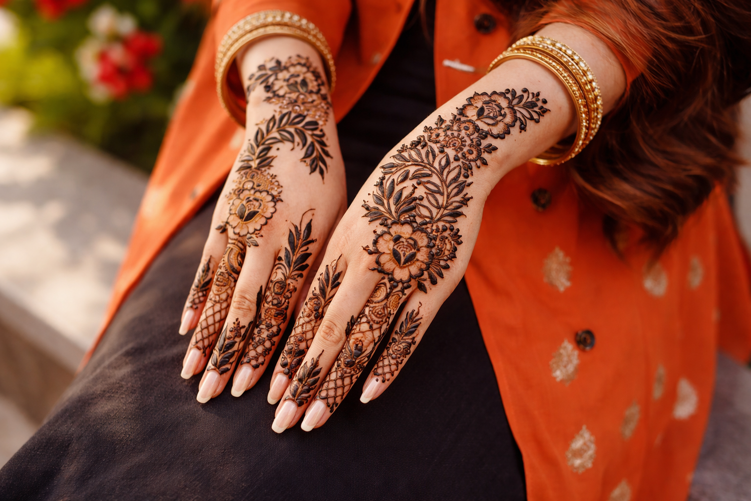 Traditional Mehndi Stencils