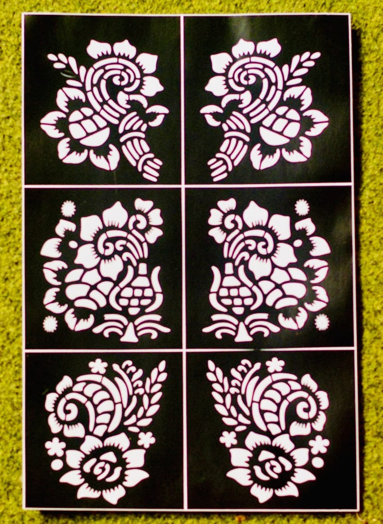 Tikki Stencils Set 3