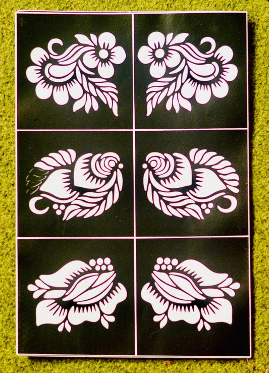 Tikki Stencils Set 4
