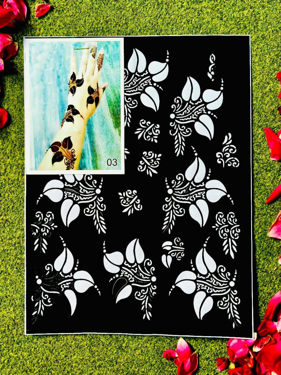 Traditional Mehndi Stencils