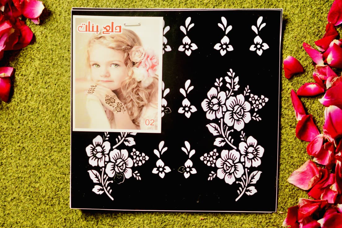 Kids Mehndi Stencils