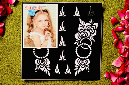 Kids Mehndi Stencils
