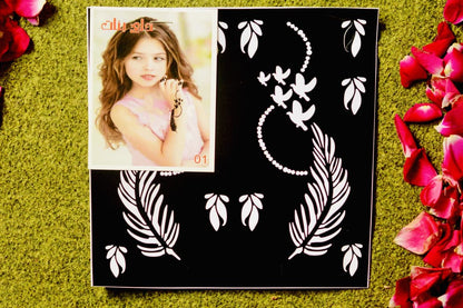 Kids Mehndi Stencils