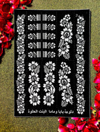 Multi Bail Premium Mehndi Stencils