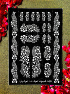 Multi Bail Premium Mehndi Stencils