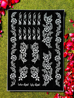 Multi Bail Premium Mehndi Stencils