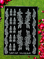 Multi Bail Premium Mehndi Stencils