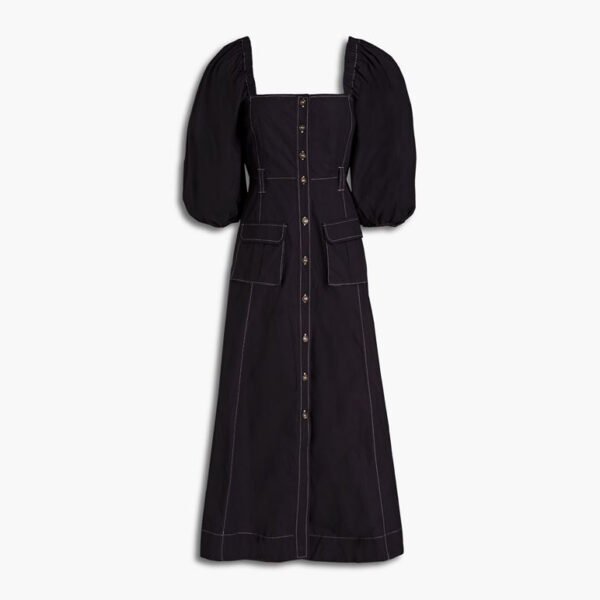 GANNI Organic cotton Shirt dress