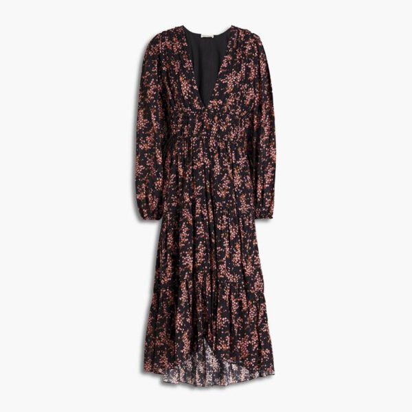 ULLA JOHNSON Floral-print Dress