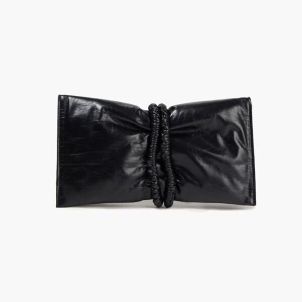 BOTTEGA VENETA Leather Crinkled Pouch
