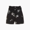 MAJE Stretch-crepe Shorts
