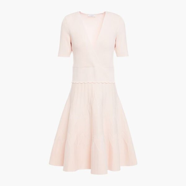 SANDRO Ribbed-knit Dress