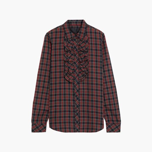 NILI LOTAN Checked Shirt