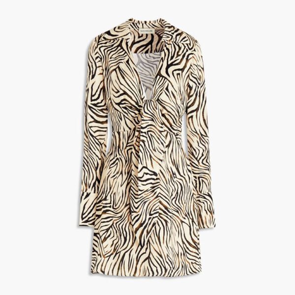 NICHOLAS Zebra-print Dress
