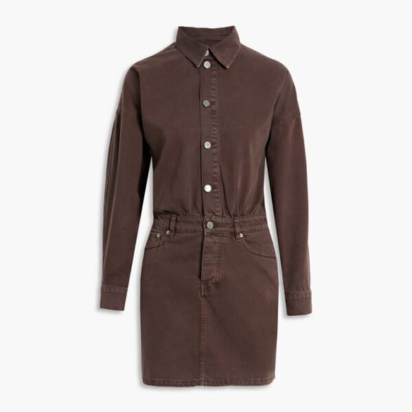 GANNI Denim Shirt Dress
